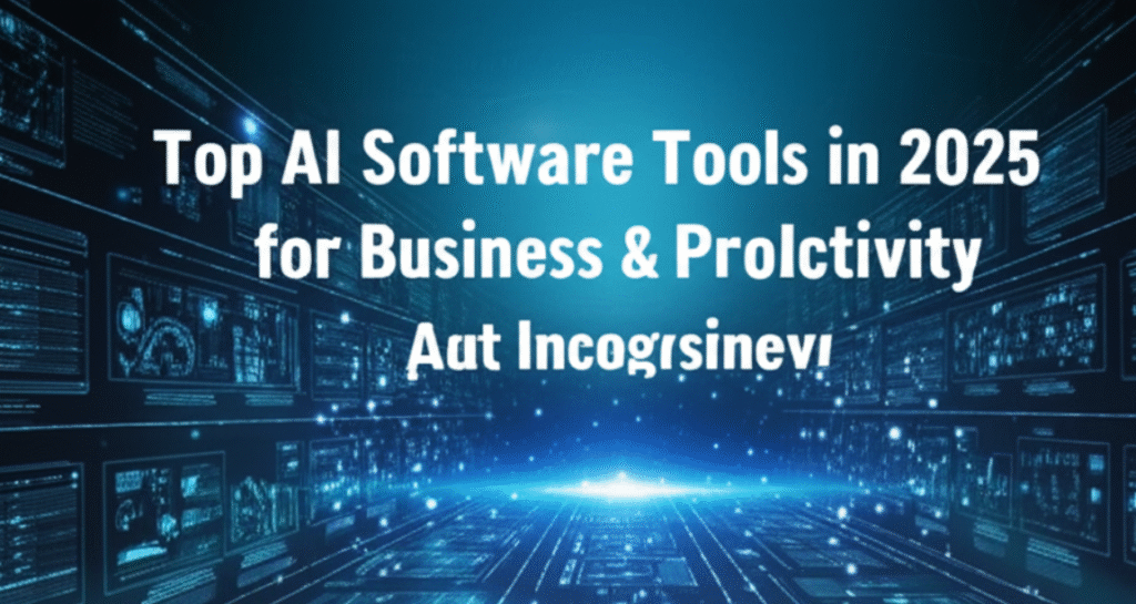 Top AI Software Tools in 2025 for Business and Productivity