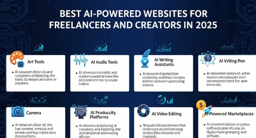 Best AI-Powered Websites for Freelancers and Creators in 2025